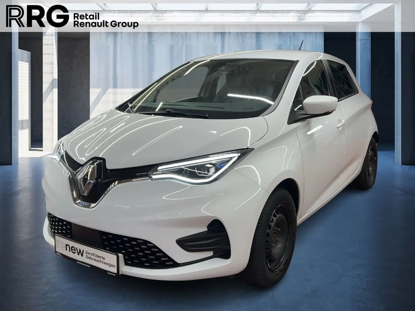 Renault ZOE EXPERIENCE R110 50kWh  BATTERIEMIETE Weiß - 1