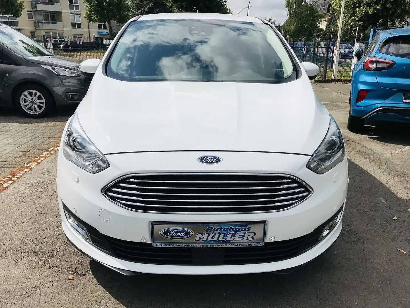 Ford C-Max 1.5EcoB.''Titanium''Bi-Xenon,ACC,Kamera Weiß - 2