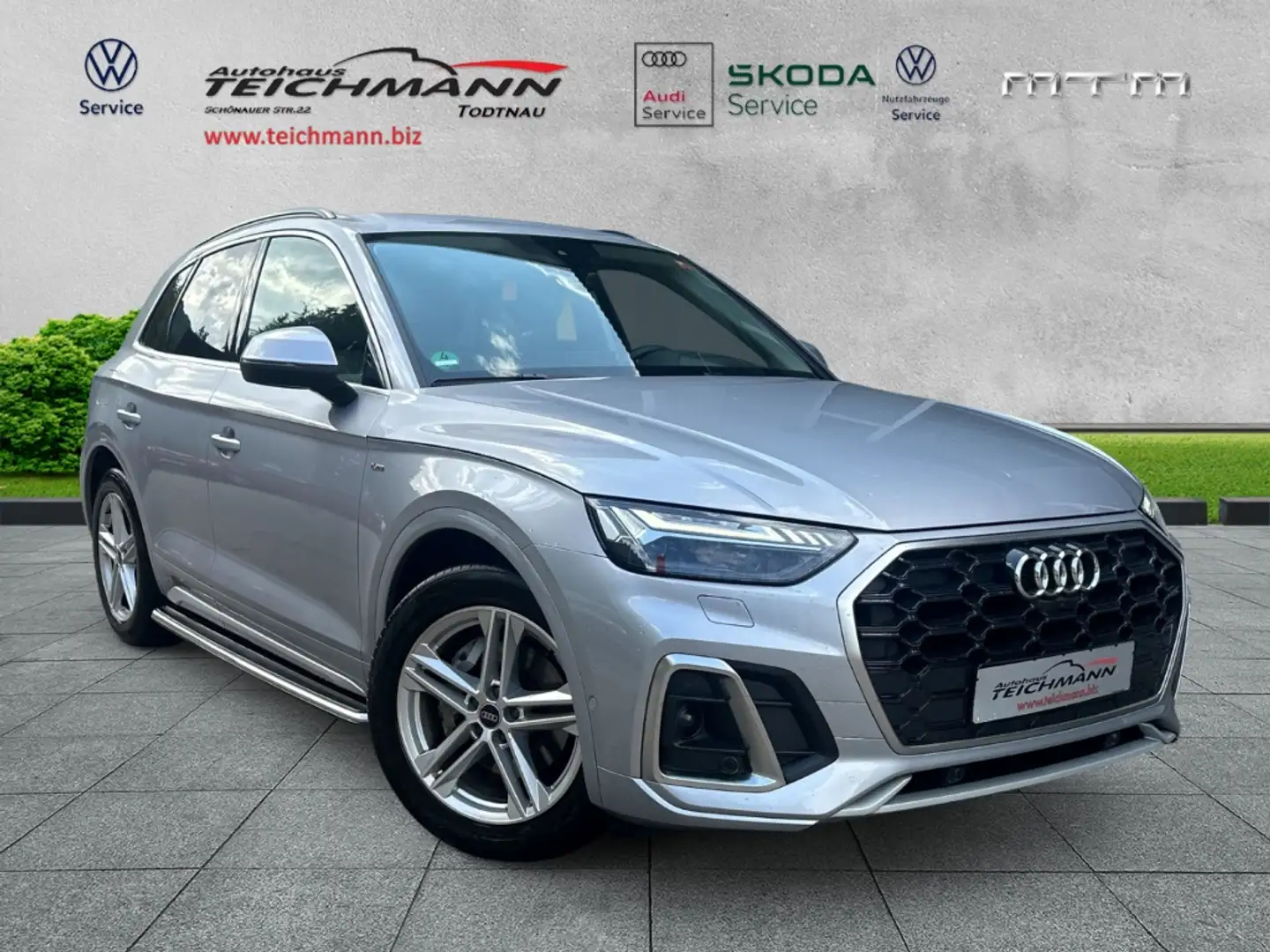Audi Q5 35 TDI S line 2.0 EU6d Silber - 2