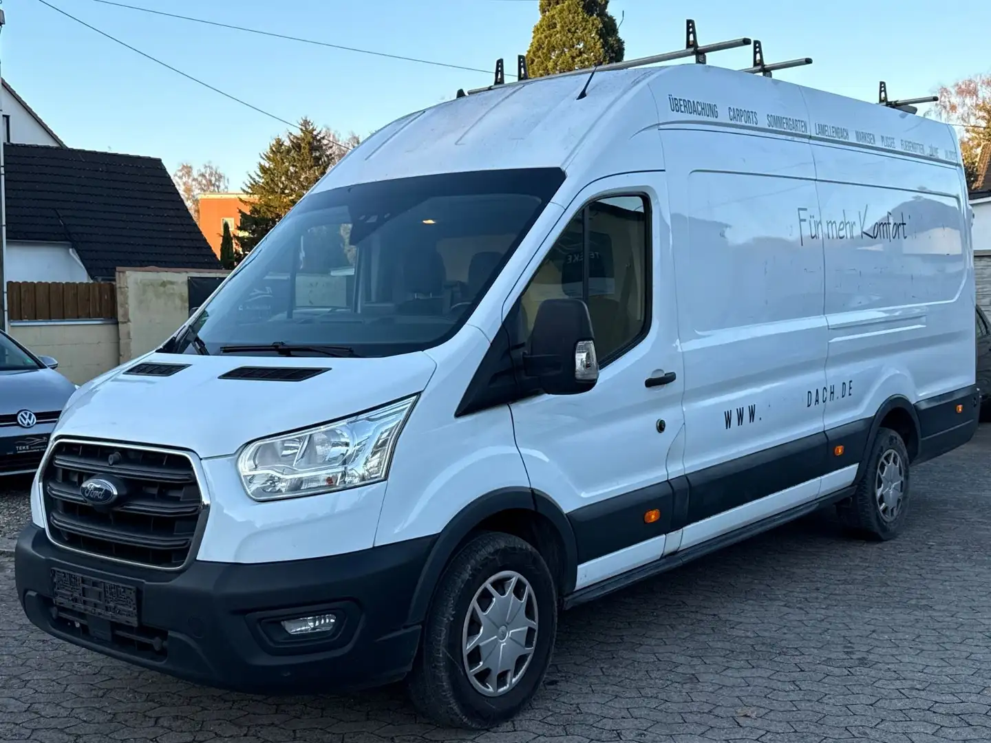 Ford Transit Kasten 350 L4H3 Kamera|Sitzheizung|Spura Weiß - 1