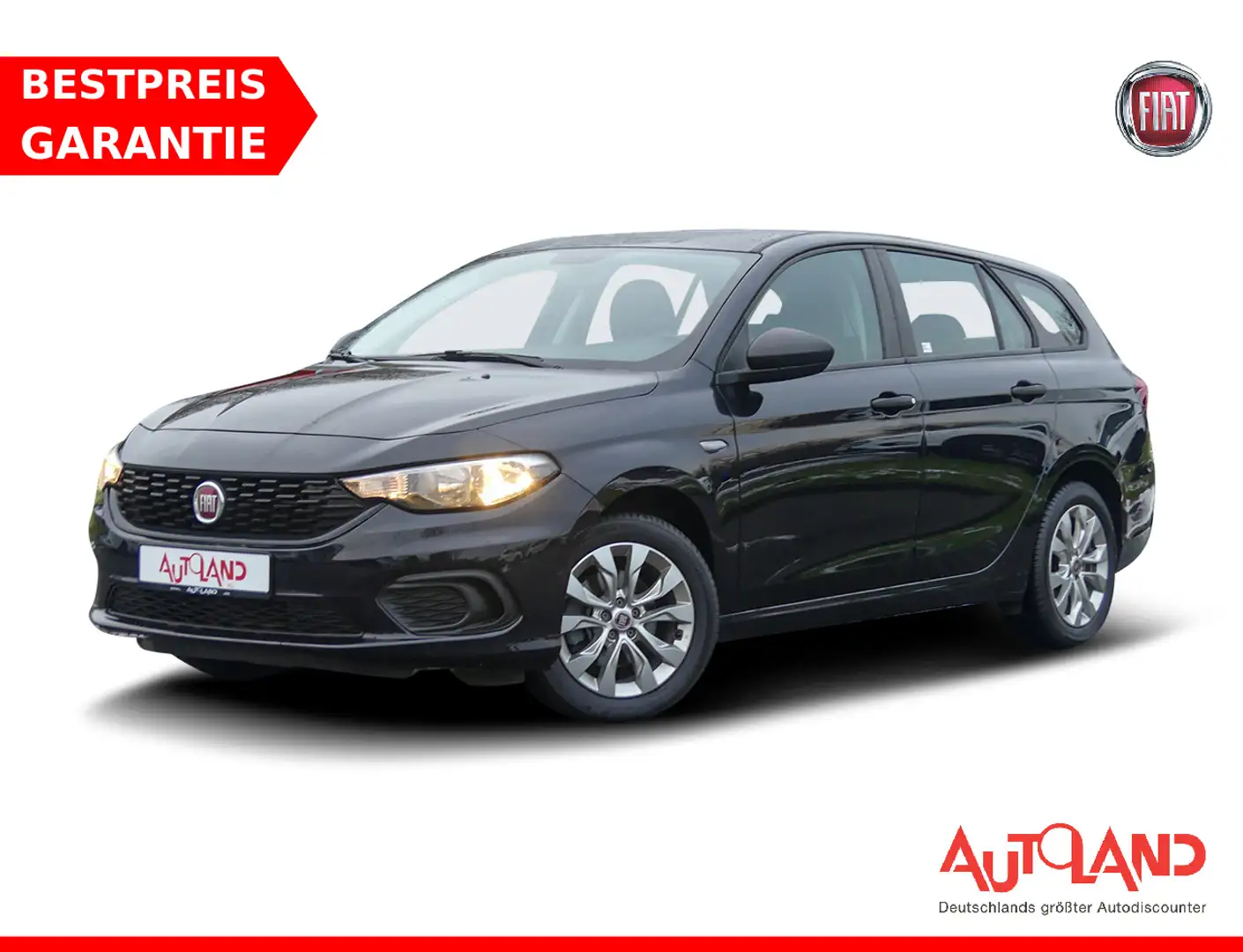 Fiat Tipo Kombi 1.4 Street Navi Sitzheizung AHK PDC Schwarz - 1