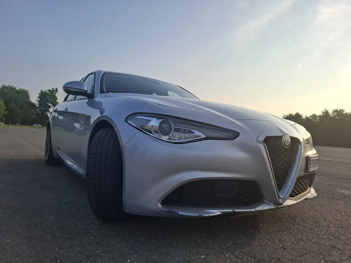 Alfa Romeo Giulia Giulia 2016 2.2 t Super 180cv auto Argento - 1