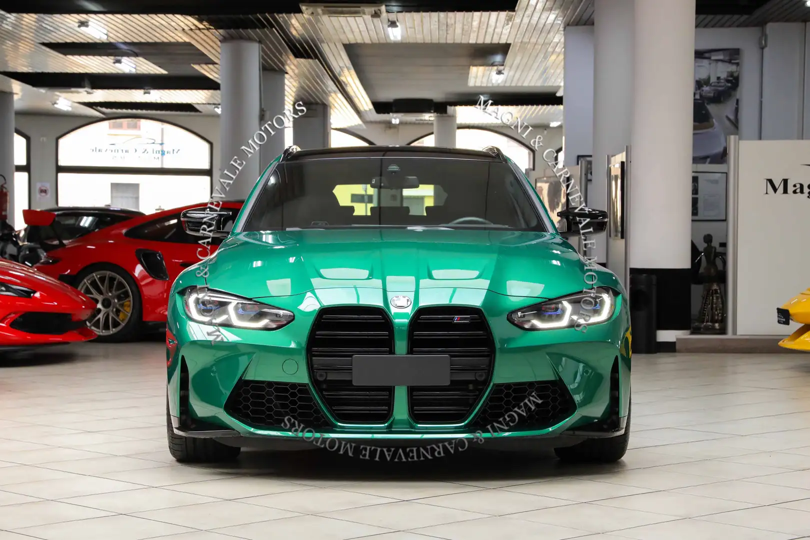 BMW M3 COMPETITION TOURING|M DRIVER'S|280 KM/H|HARMAN/KAR Verde - 2