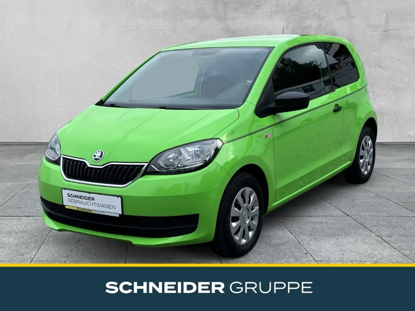 Skoda Citigo 1.0 MPI Active KLIMA+DAB+SITZHEIZUNG+USB Grün - 1