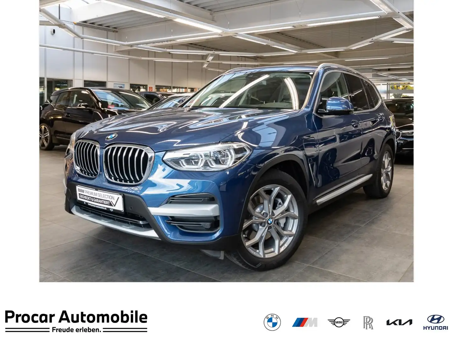 BMW X3 xDrive30e A xLine Head-Up HiFi DAB LED WLAN Blau - 1