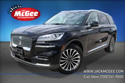 Black 2022 Lincoln Aviator Reserve AWD SUV / Crossover All-Wheel Drive Automatic