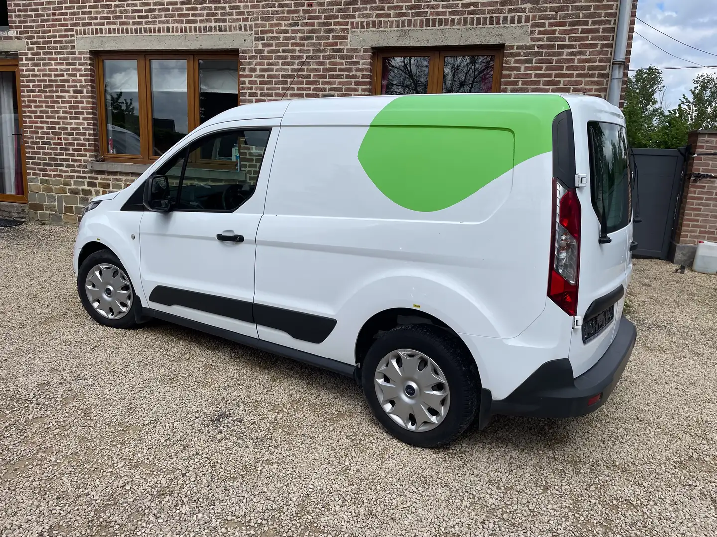 Ford Transit Connect 1600 TDCI 95cv UTILITAIRE NAVI-AIRCO-79740 km Wit - 2