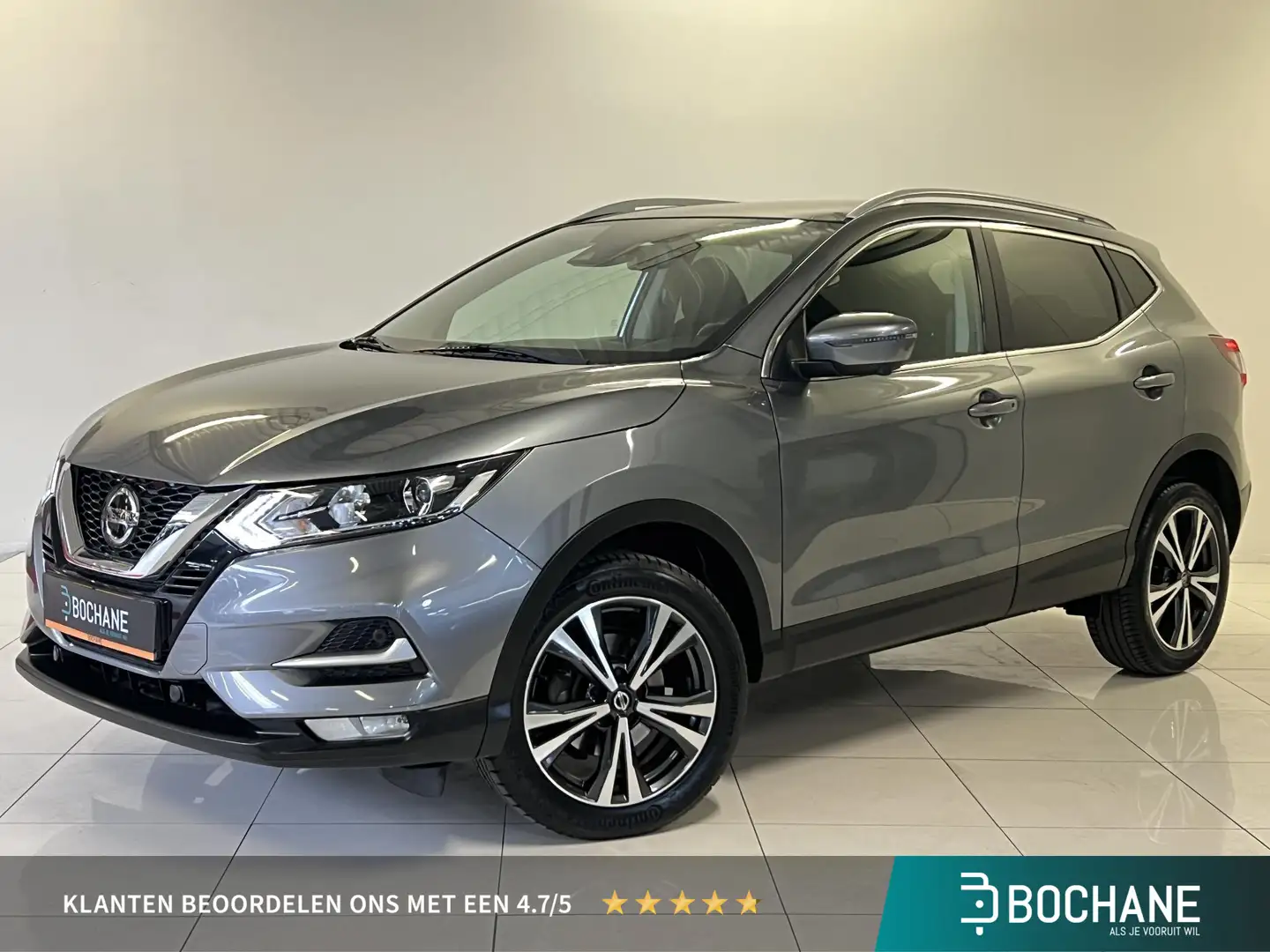 Nissan Qashqai 1.3 DIG-T N-Connecta | Panoramadak | 360º Camera | Grijs - 1