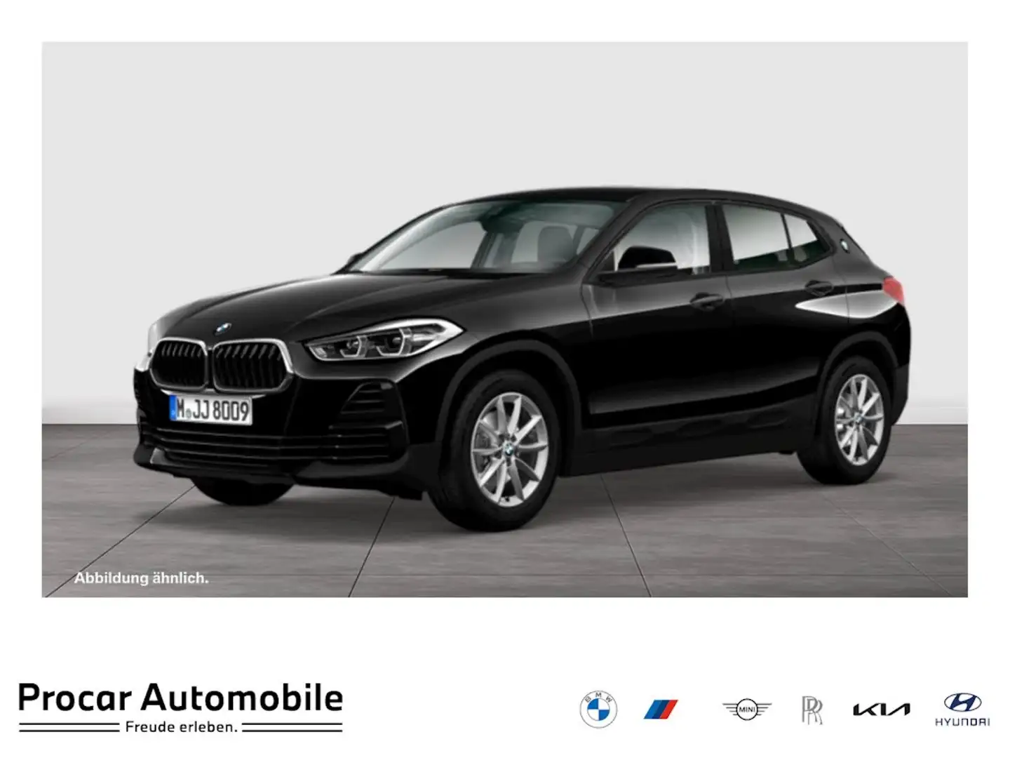 BMW X2 sDrive18d Advantage Navi+LED+Hifi+SHZ+DAB+PDC+Lord Schwarz - 1