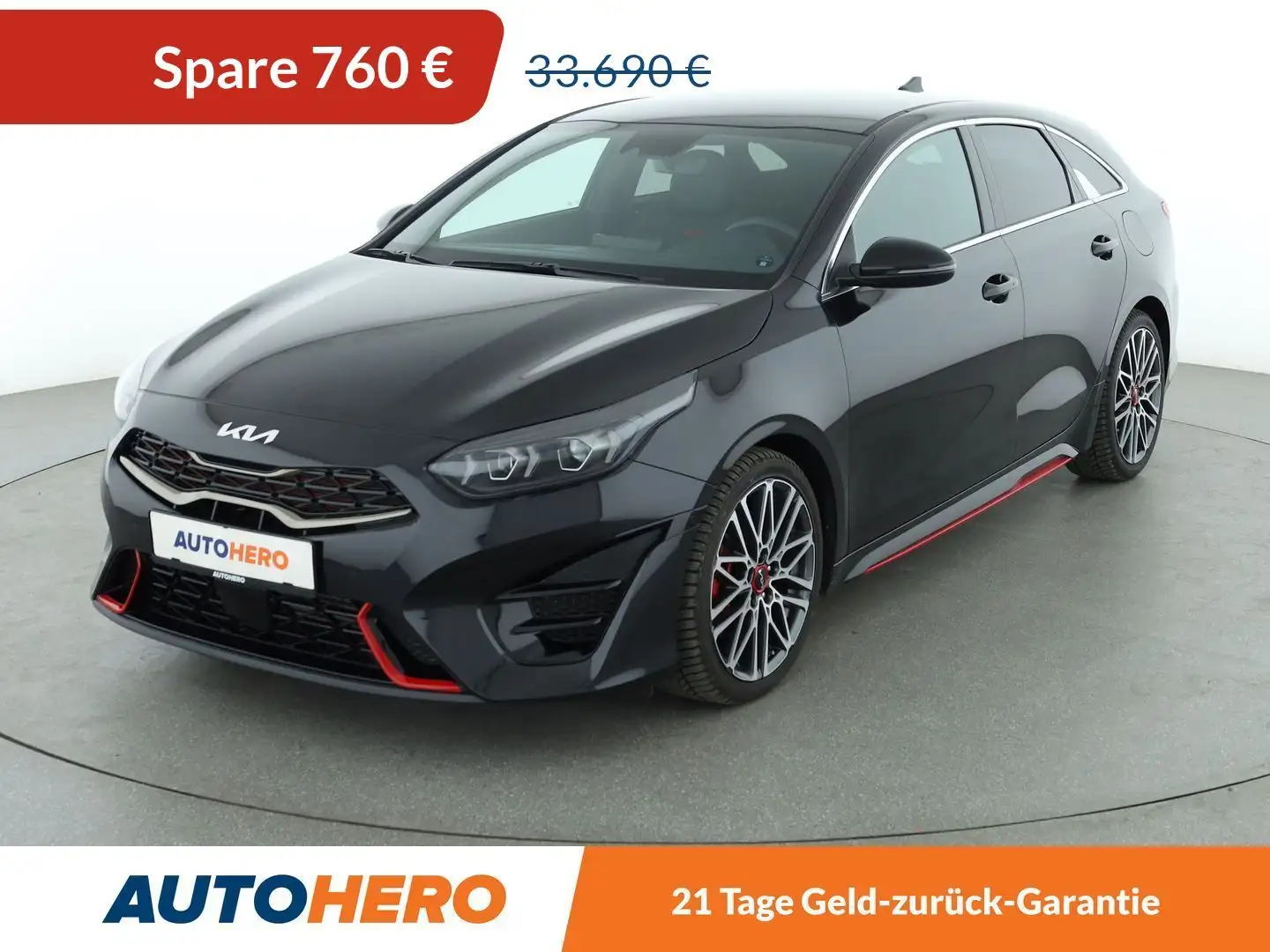 Kia ProCeed / pro_cee'd 1.6 TGDI GT Aut*NAVI*LED*ACC*CAM*PDC*SHZ*KLIMA* Schwarz - 1