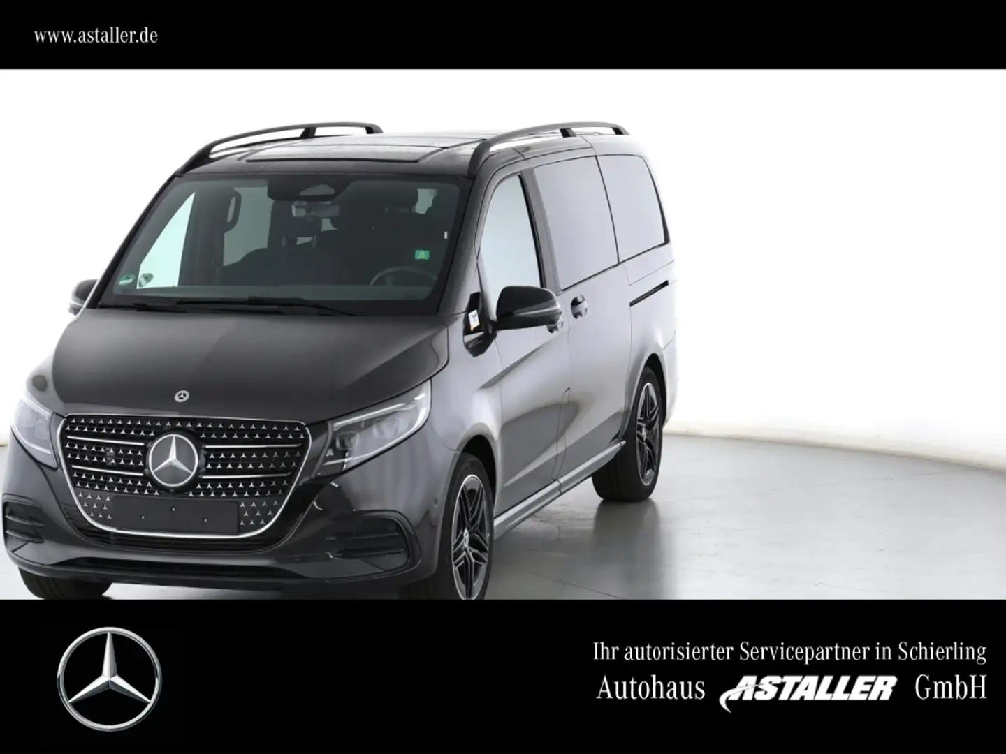Mercedes-Benz V 300 d Style Lang L2 AMG Line Night+Distro+AHK Szürke - 1