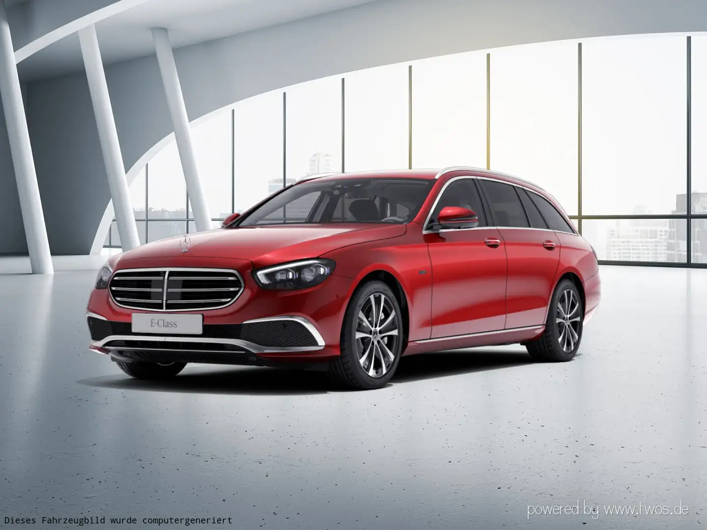 Mercedes-Benz E 300 E 300 de T-Modell Rot - 2