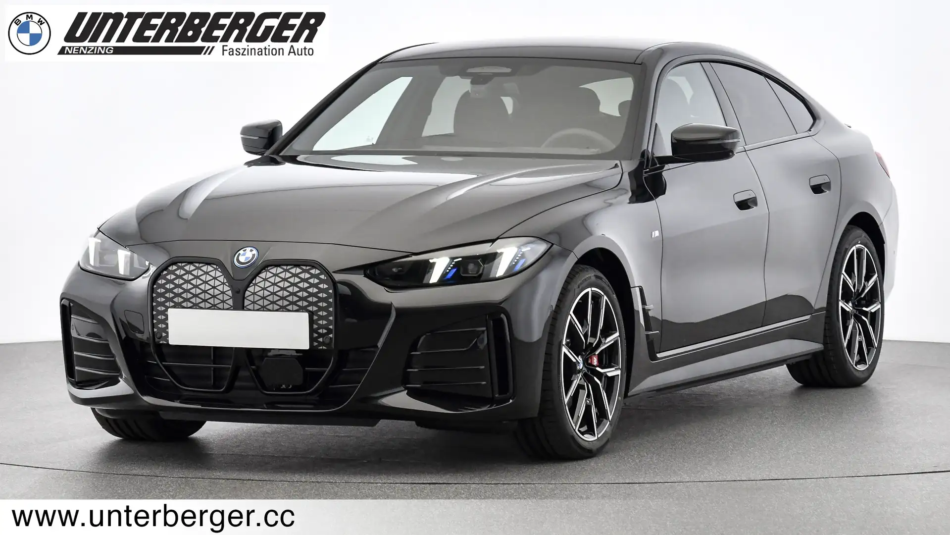 BMW i4 xDrive40 Gran Coupe // M Sportpkaet // Lenkradheiz Schwarz - 1