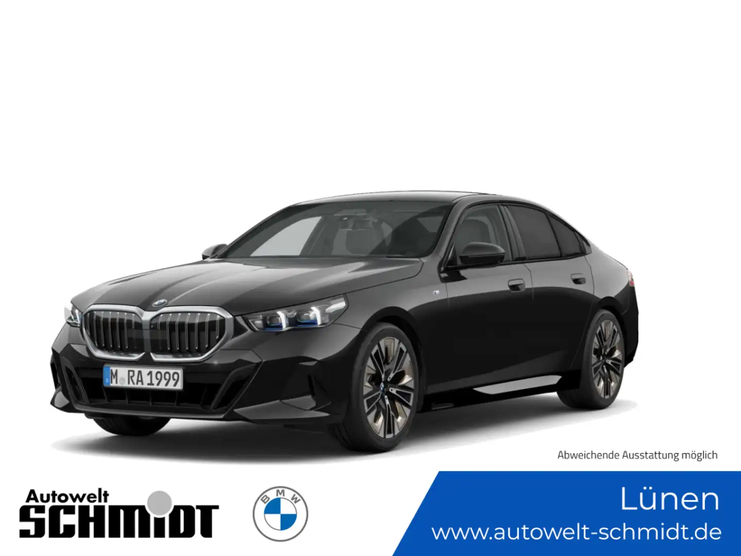 BMW 520 d xDrive Limousine M Sportpaket Panorama AHK Schwarz - 1