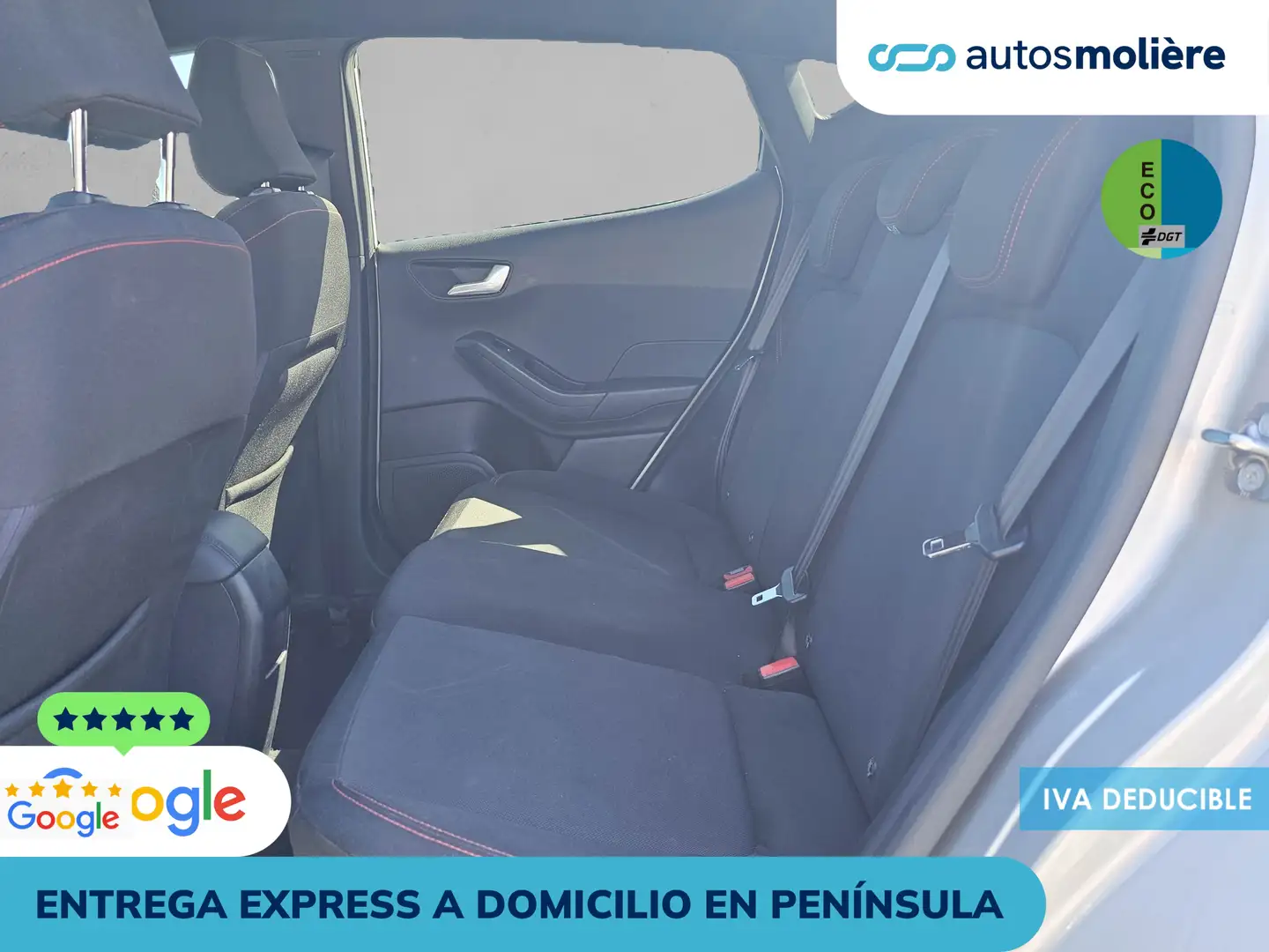 Ford Fiesta 1.0 EcoBoost MHEV ST Line 125 Plateado - 2