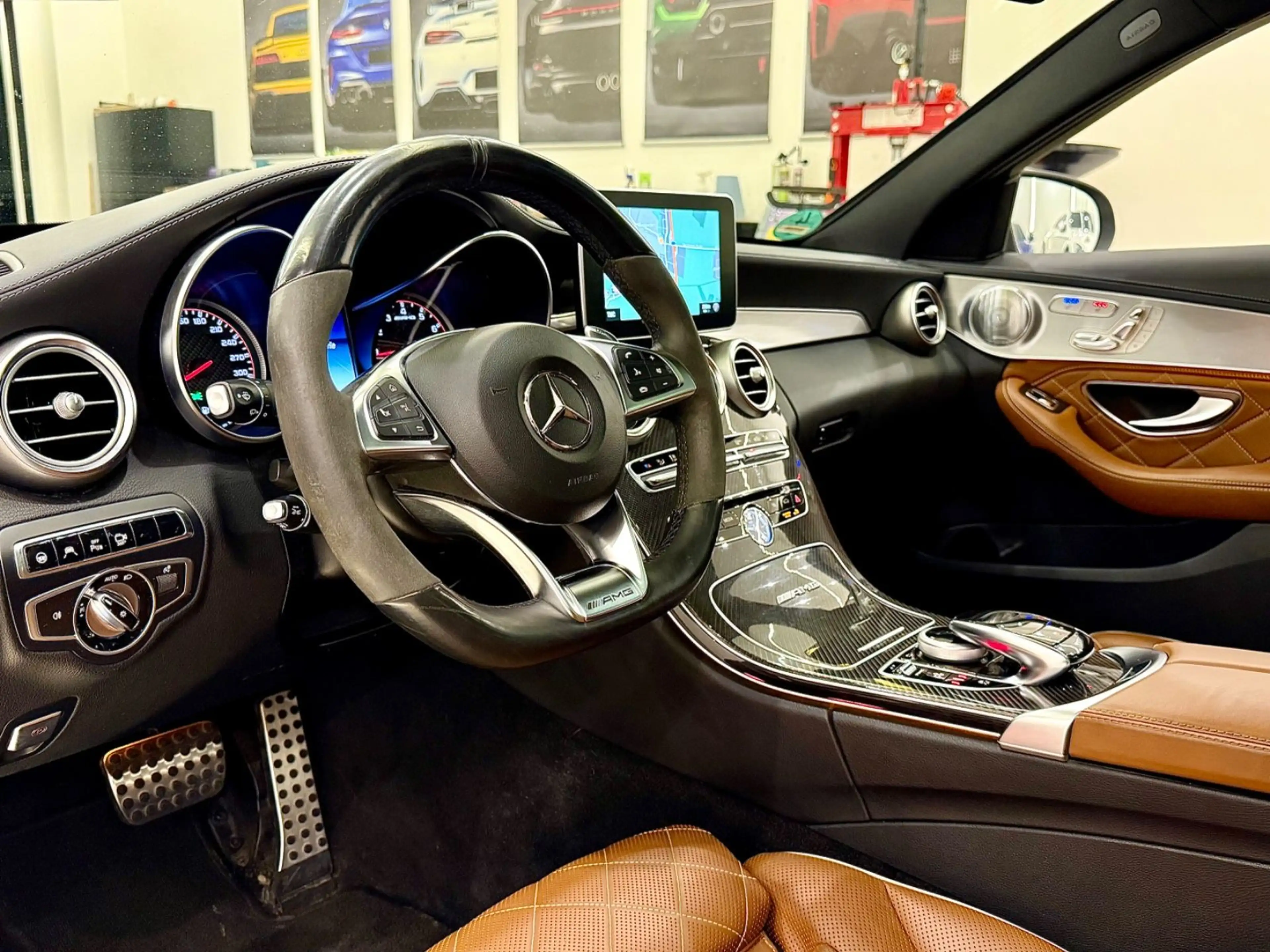 Mercedes-Benz C 63 AMG C 63 S AMG Designo Pano/Burmester/Memory/360* — photo 9