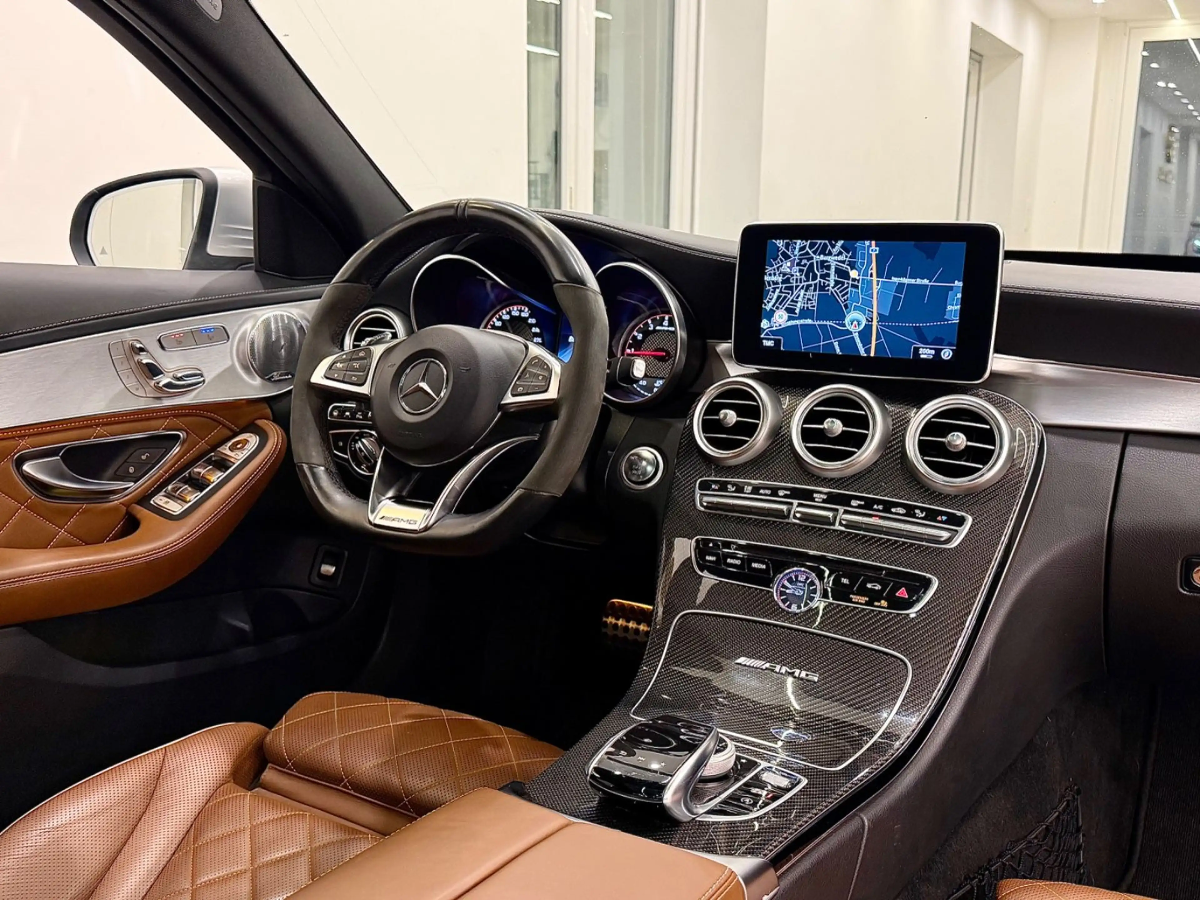 Mercedes-Benz C 63 AMG C 63 S AMG Designo Pano/Burmester/Memory/360* — photo 10