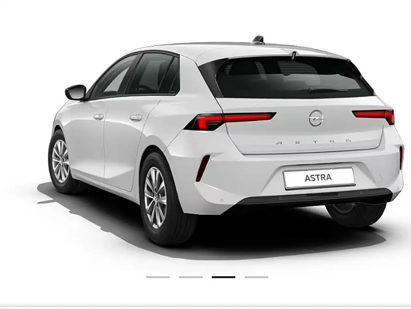 Opel Astra Edition Weiß - 2