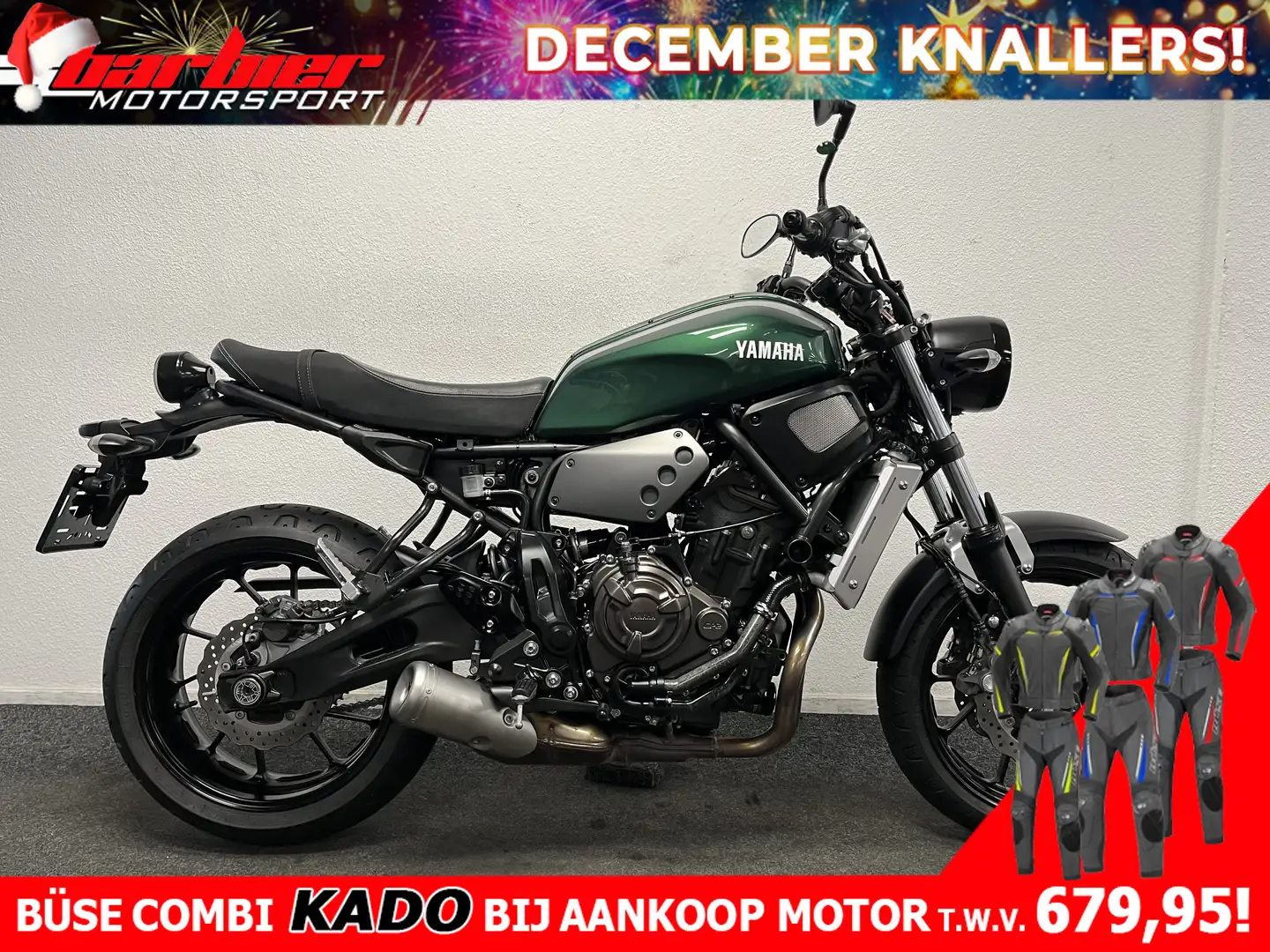 Yamaha XSR 700 Vert - 1