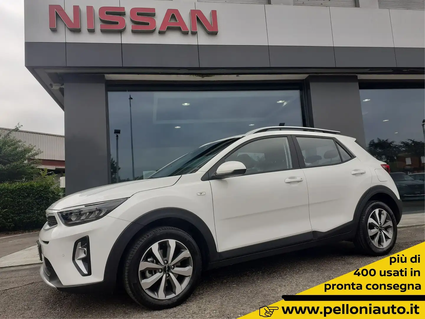 Kia Stonic 1.2 DPI Style KM CERTIFICATI - COME NUOVA !!! Bianco - 1