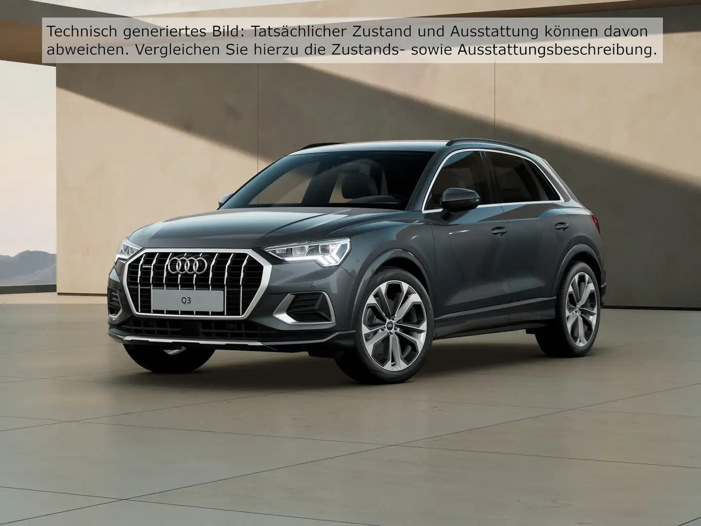 Audi Q3 S-Line 40 TFSI quattro S-tronic / Navi+, LED Grün - 2