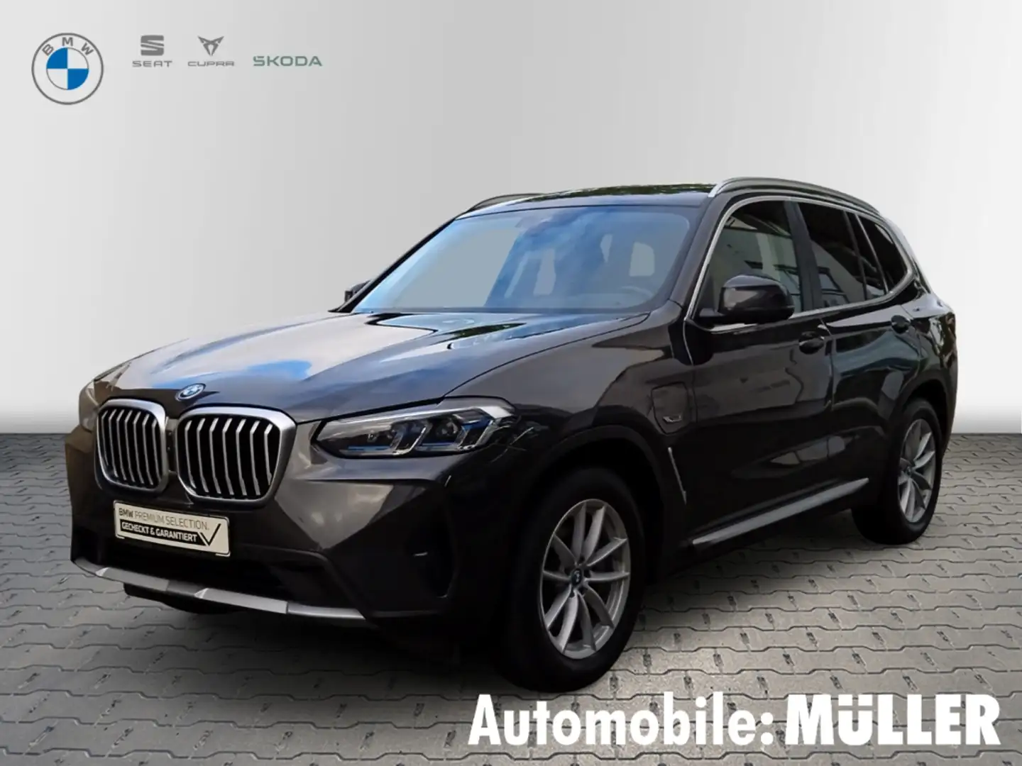 BMW X3 30e xDrive*RFK*HUD*DAB*HiFi*Laser*ACC*Lenkradhzg.* Grau - 1