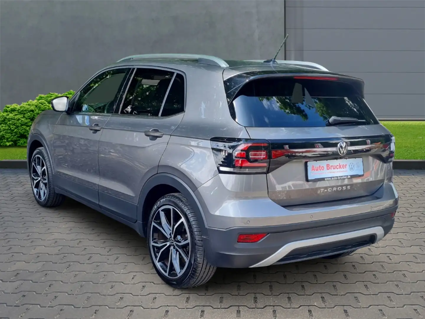 Volkswagen T-Cross Style 1.0 TSI Verkehrszeichenerkennung Tempomat Rü Gris - 2