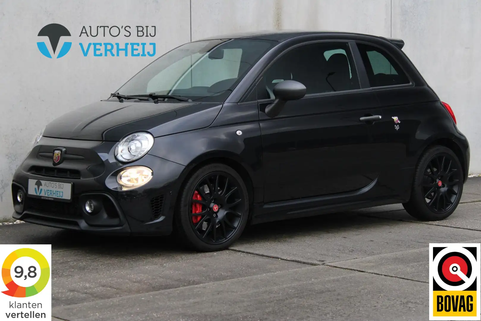 Fiat 500 Abarth 1.4 T-Jet Competizione 70th Anniversary / AUTOMAAT Negro - 1