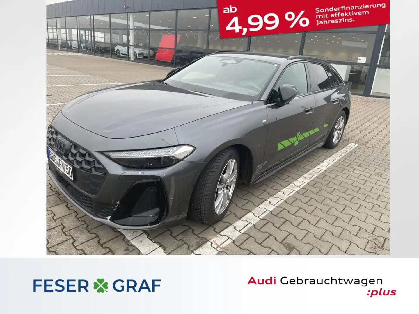 Audi A5 Avant TDI qu.S-line Stronic,Matrix,Tech Pro,B&O Grau - 1