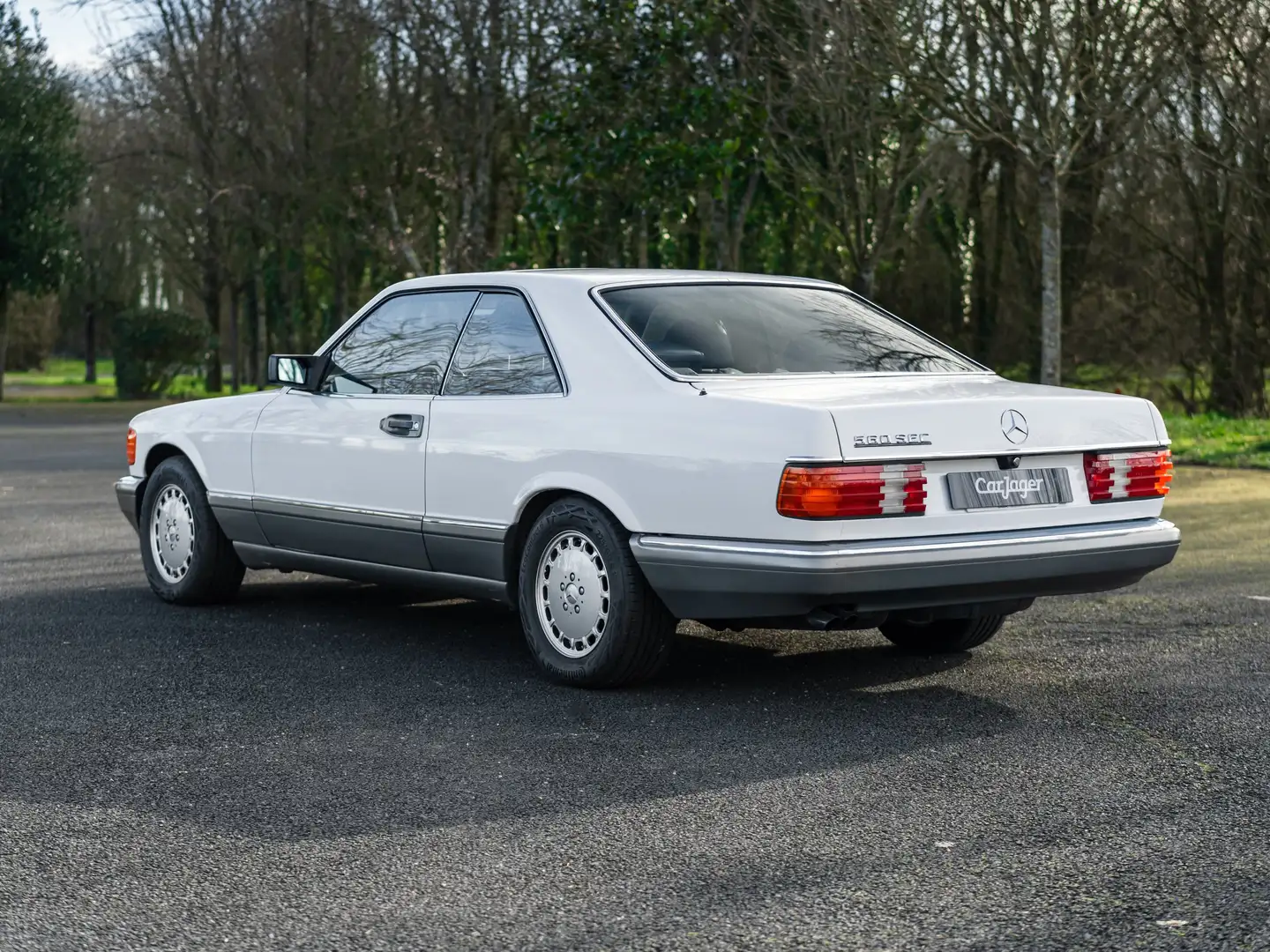 Mercedes-Benz S 560 SEC Blanc - 2