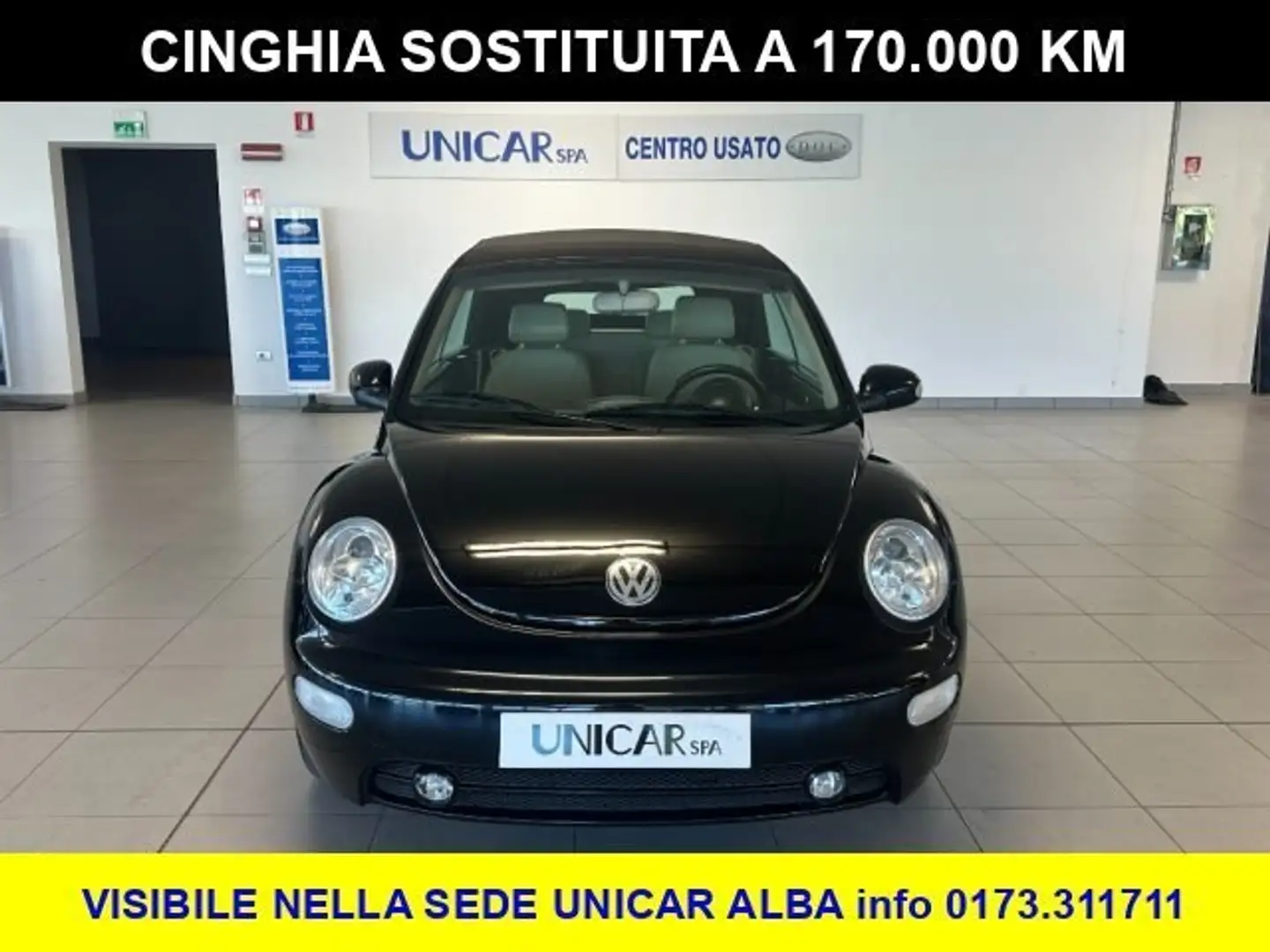 Volkswagen New Beetle 1.600 BENZINA 102 CV CABRIO Nero - 2