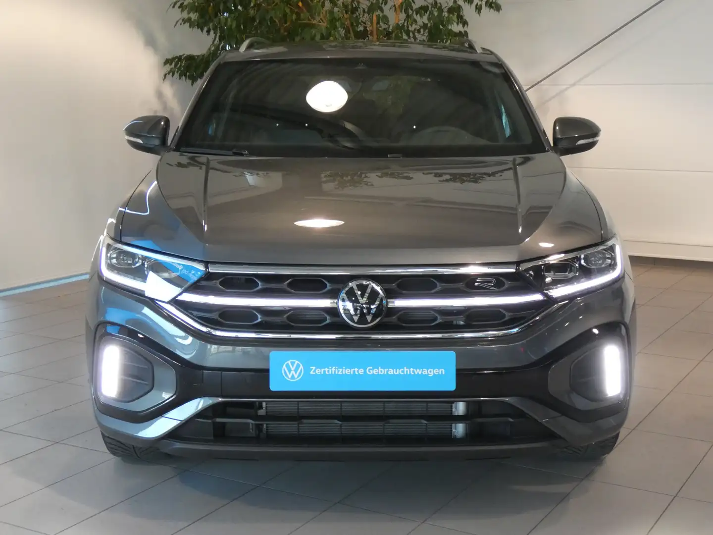 Volkswagen T-Roc 1.5 TSI R-Line DSG KAMERA el. Heckklappe AHK Grijs - 2