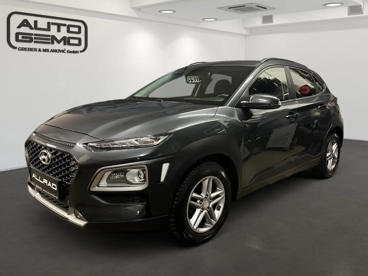 Hyundai KONA 1,6 CRDi 4WD Launch Edition Grau - 1