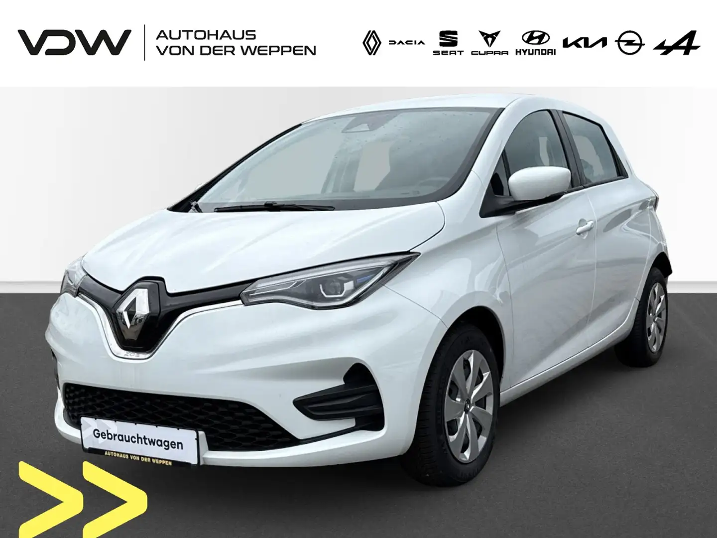 Renault ZOE Experience R110 Z.E. 50 Klima Navi Einparkhilfe Weiß - 1