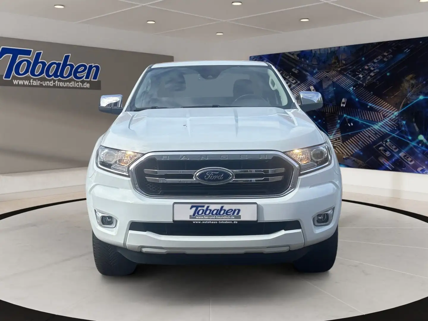 Ford Ranger XLT 4x4 Extrakabine + AHK + Sperrdiff Blanc - 2