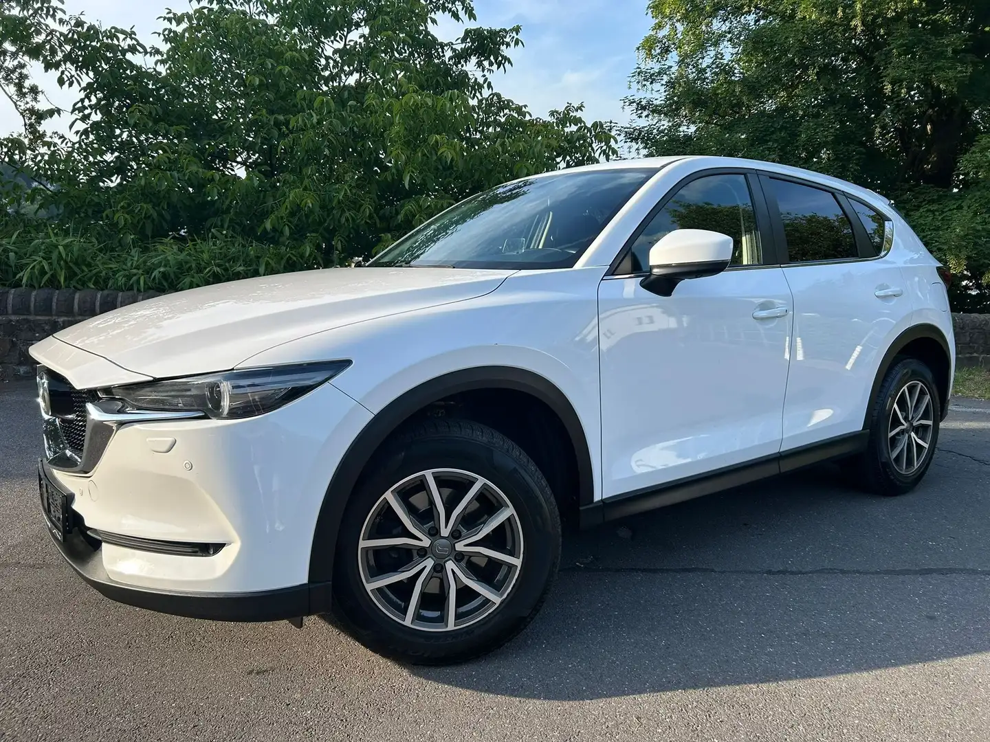 Mazda CX-5 SKYACTIV-D 150 AWD Exclusive-Line HuD/Navi/LED Weiß - 1
