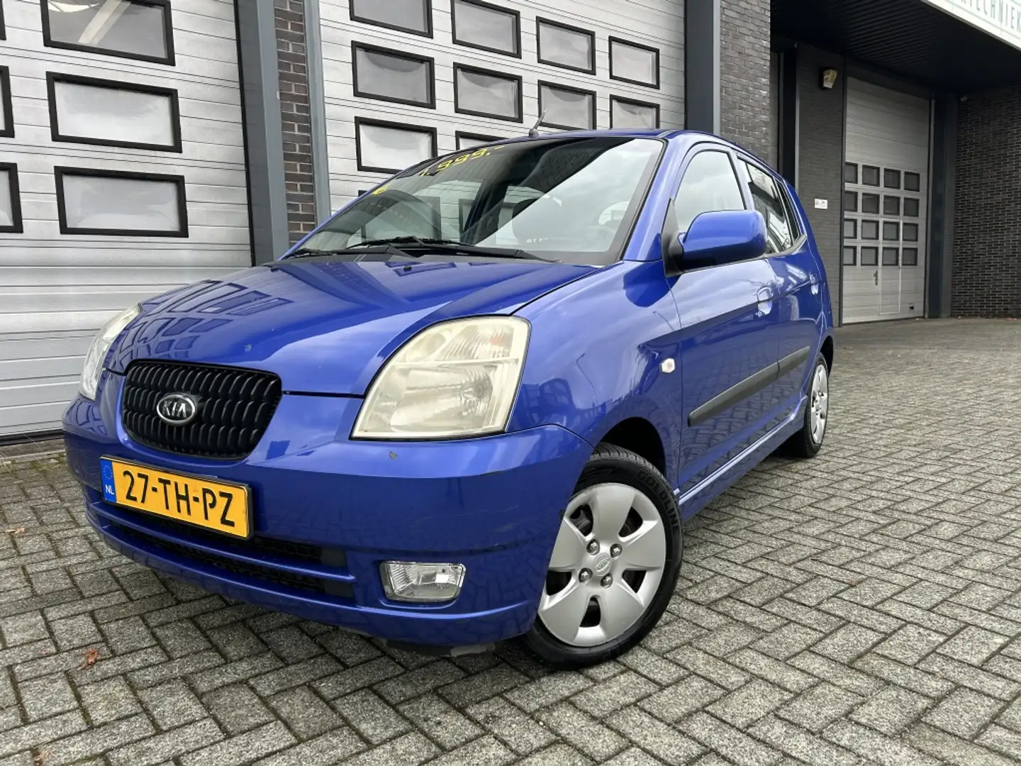 Kia Picanto 1.0 LXE Airco*Elec ramen Rijdt top! NAP Bleu - 1