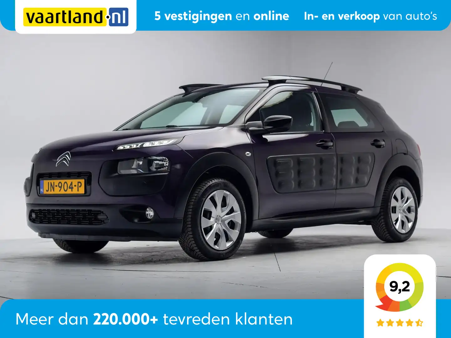 Citroen C4 Cactus 1,2 PureTech Business [Automaat, Climate, Cruise] Paars - 1