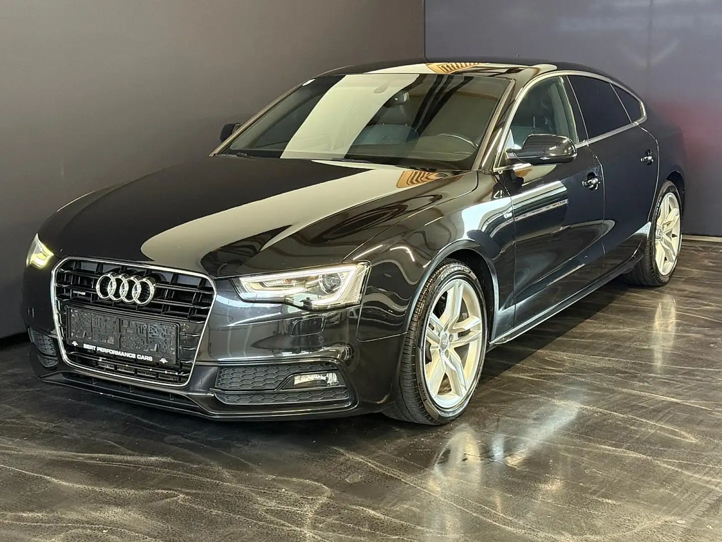 Audi A5 SB 2,0 TDI quattro Sport S line Schwarz - 1