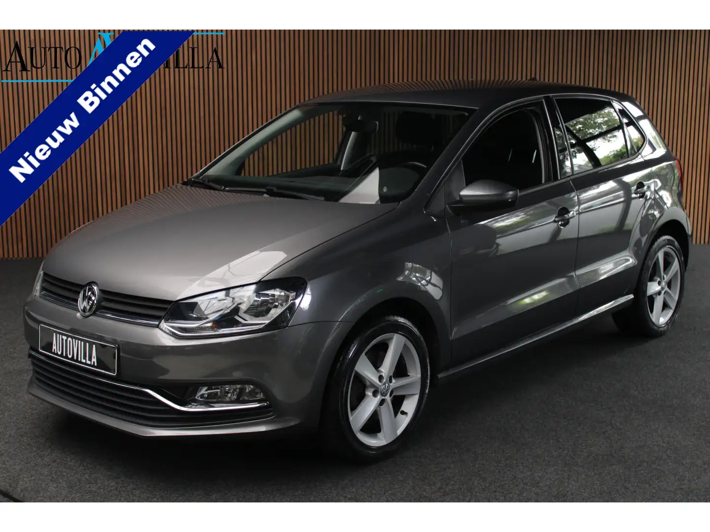 Volkswagen Polo 1.0 TSI Highline 5-drs. Navi Climate Cruise Elektr Grijs - 1