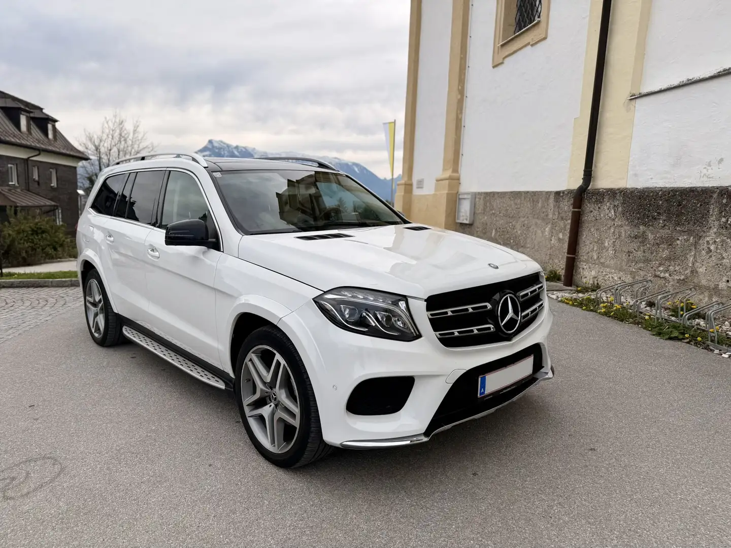 Mercedes-Benz GLS 450 Mercedes GLS 450 AMG Line Designo 4MATIC/ Voll Weiß - 1