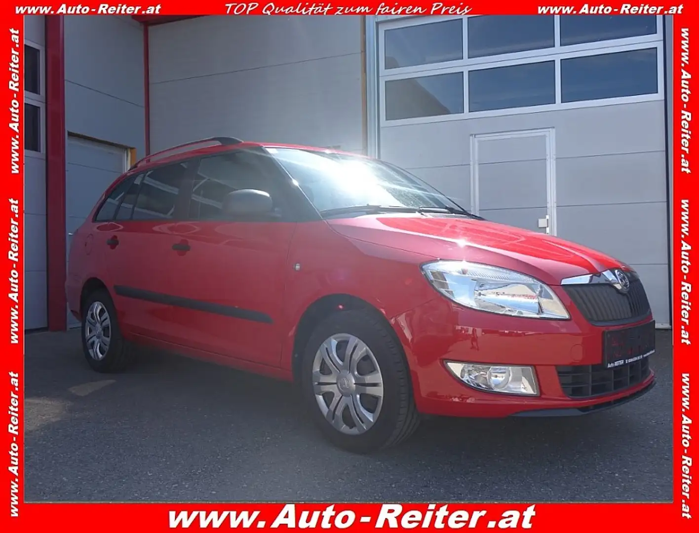 Skoda Fabia Combi Active+ 1,2 12V *KLIMA, ISOFIX, PDC HINTEN* Rot - 1