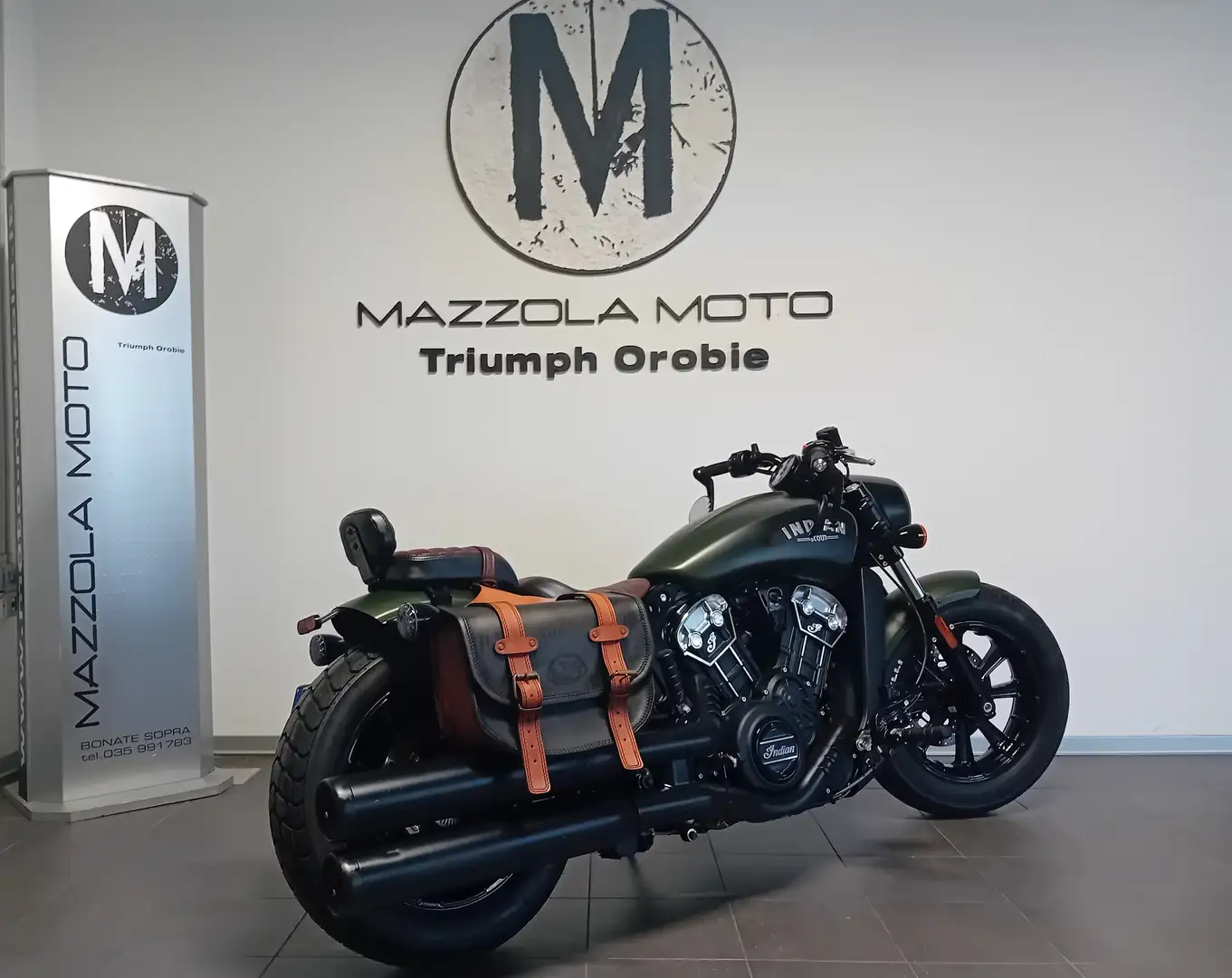 Indian Scout Bobber Abs Verde - 2