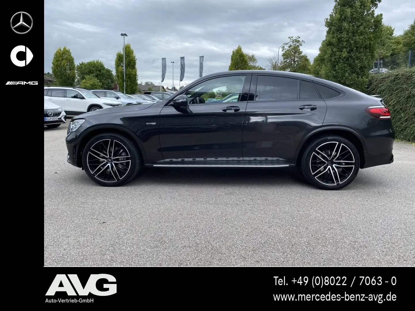 Mercedes-Benz GLC 43 AMG Mercedes-AMG GLC 43 Coupé MBUX|SD|NIGHT|PERF-ABG Grau - 2