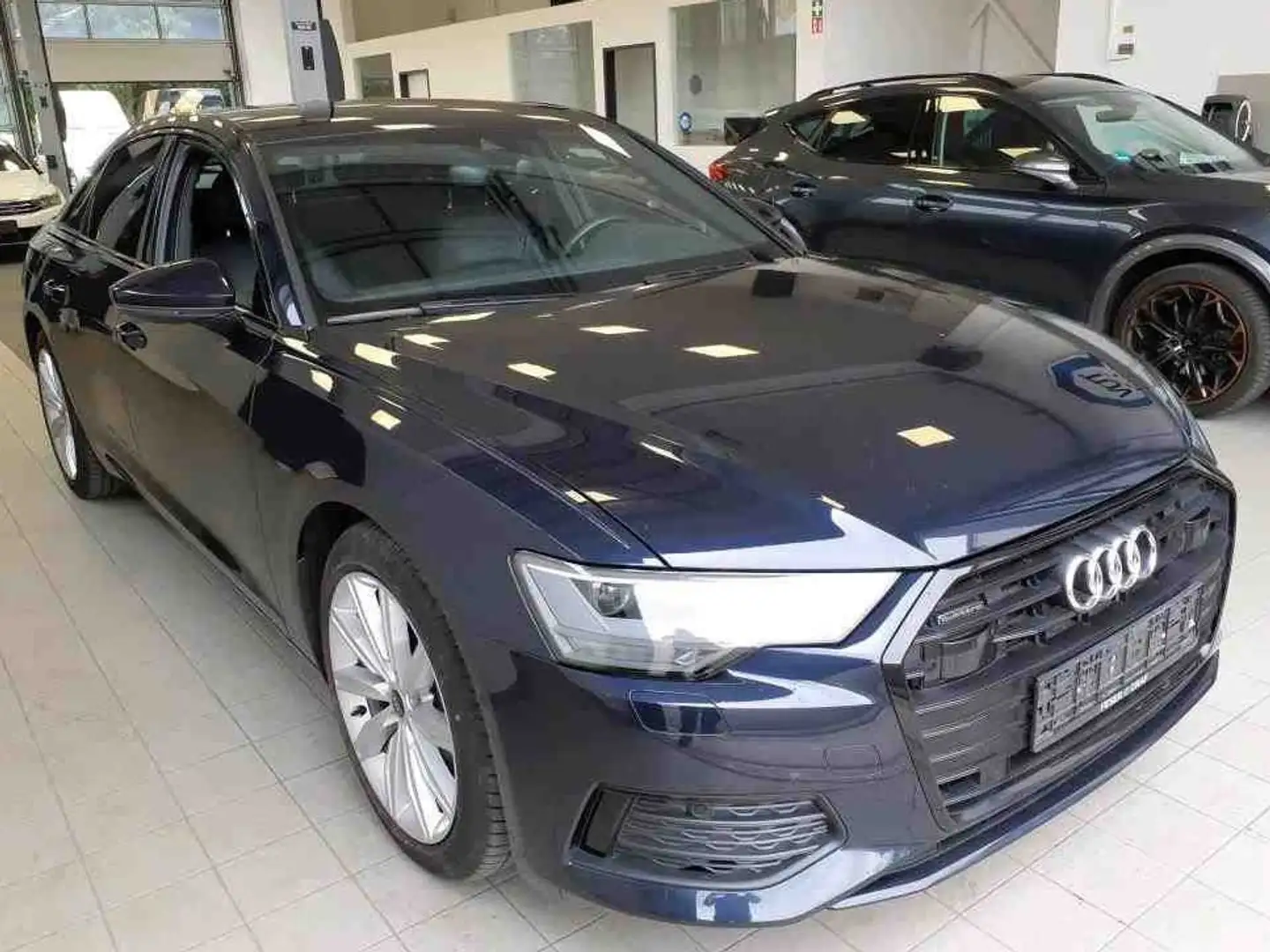 Audi A6 45 TFSI Design qu. S-tr. Opt.Schwarz*RFK*ACC Blau - 2