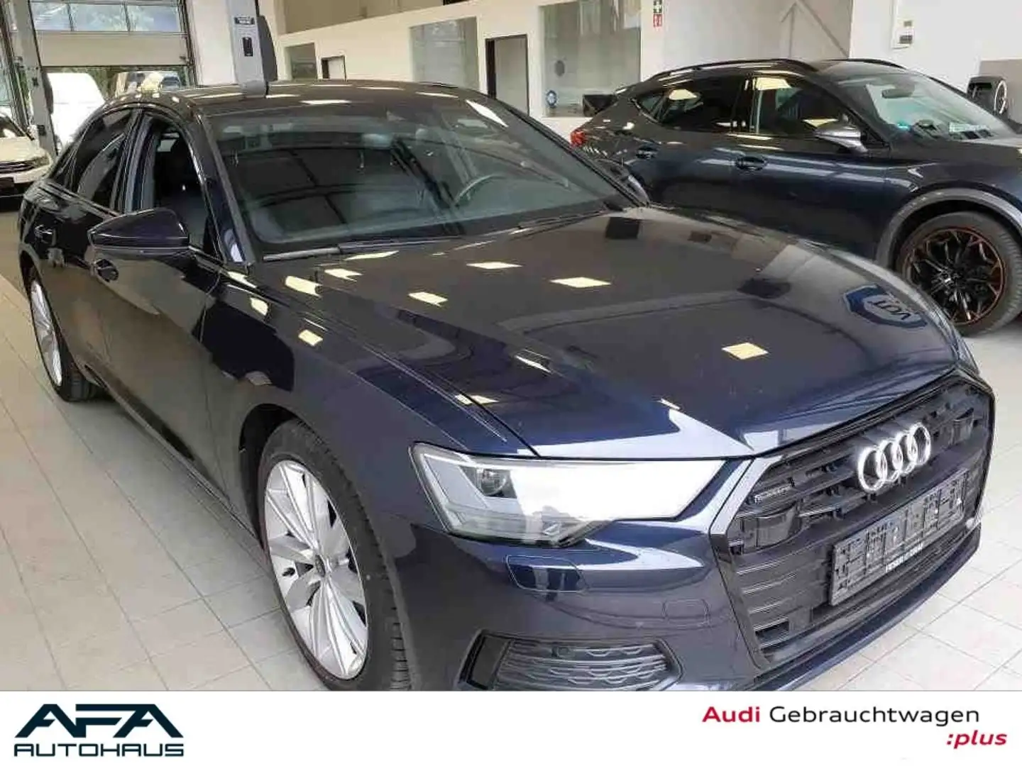 Audi A6 45 TFSI Design qu. S-tr. Opt.Schwarz*RFK*ACC Blau - 1