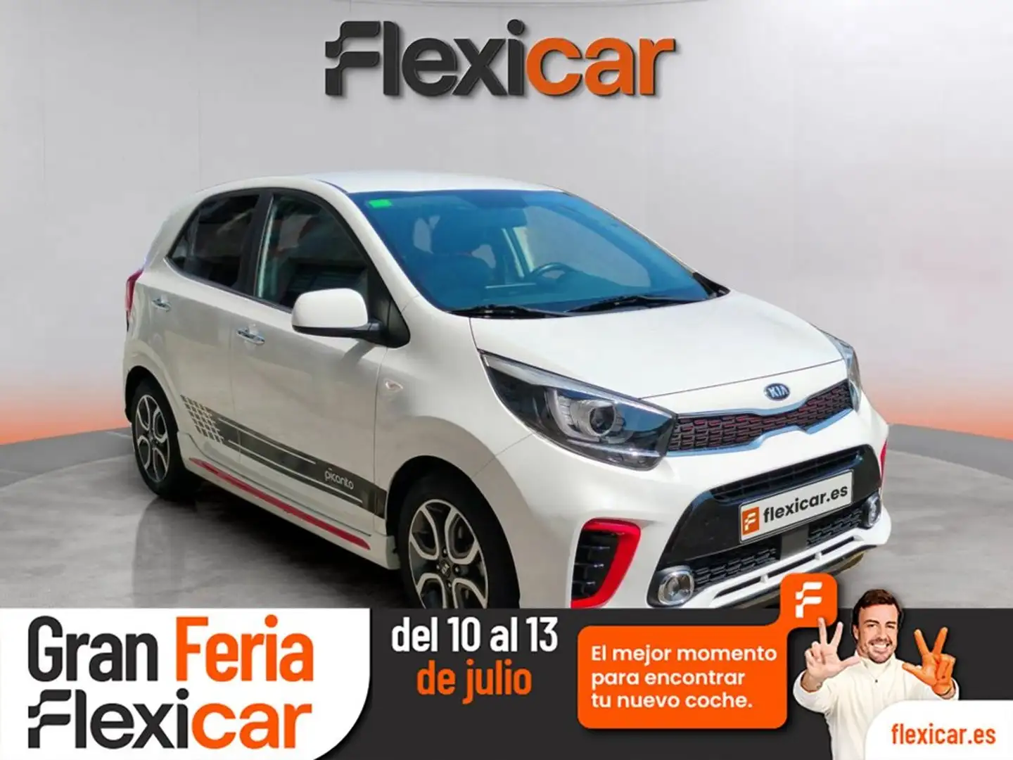 Kia Picanto 1.2 CVVT GT Line Aut. Blanco - 1