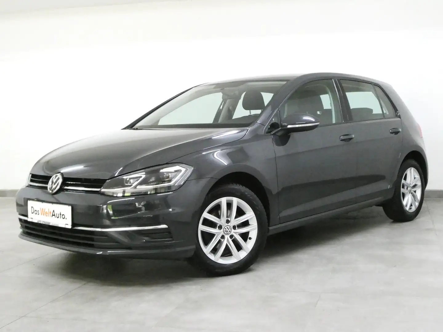 Volkswagen Golf TDI DSG LED Navi Sitzh FrontAssist USB Pdc Freispr Gris - 1