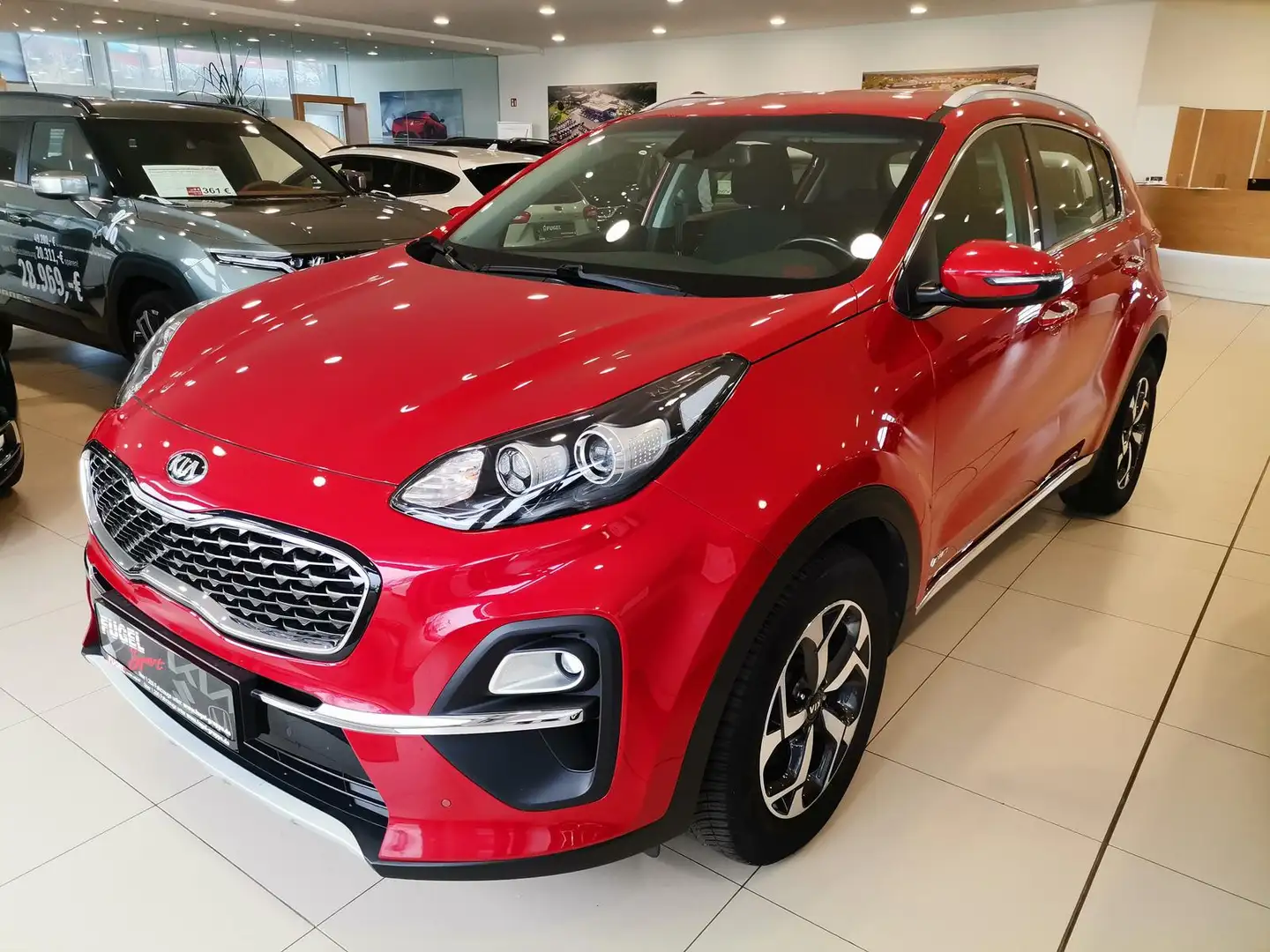 Kia Sportage 1.6 CRDi DCT Vision 4WD Komfort|AHZV|Navi Rot - 2