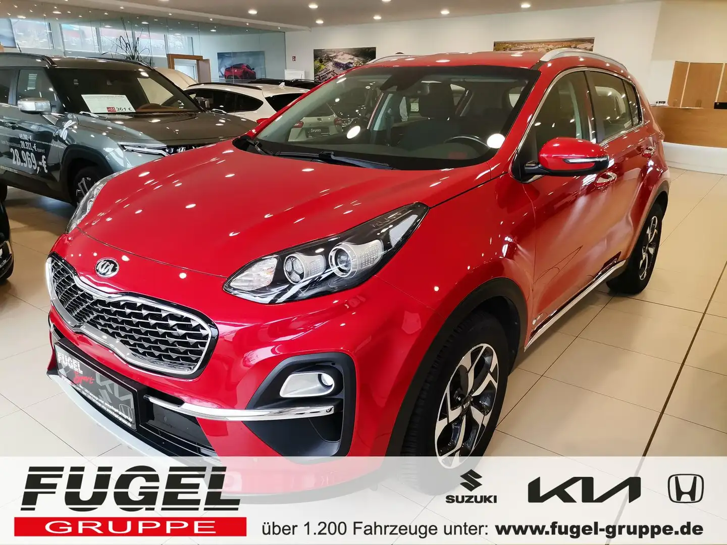 Kia Sportage 1.6 CRDi DCT Vision 4WD Komfort|AHZV|Navi Rot - 1